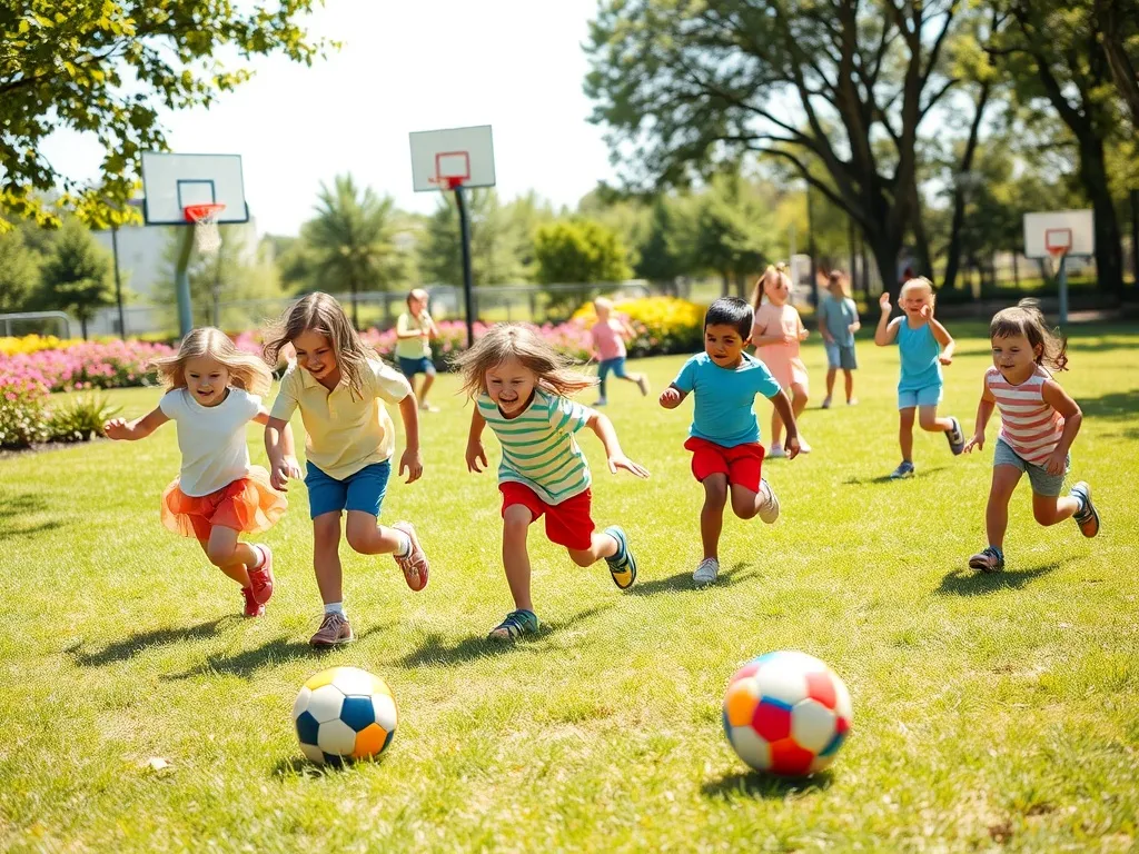 Zabawy sportowe dla dzieci – pomysły na aktywne spędzanie czasu