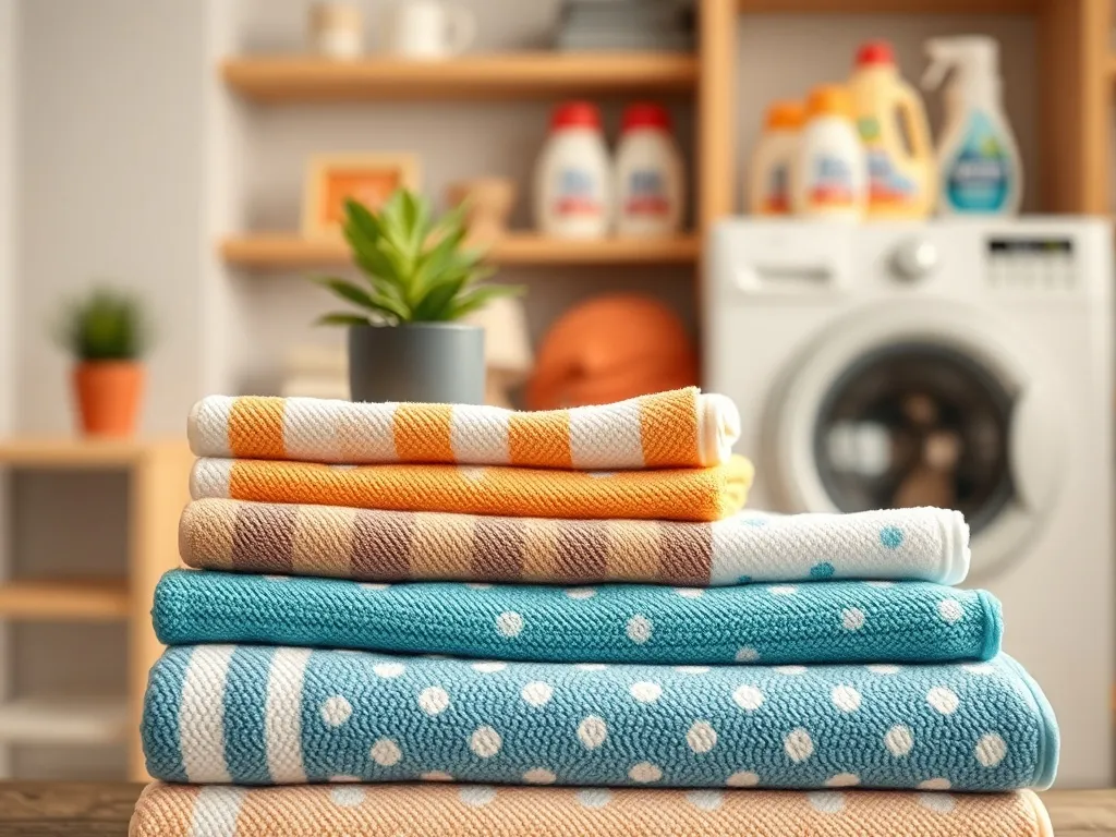 Jak prać ręczniki? Praktyczne porady i wskazówki