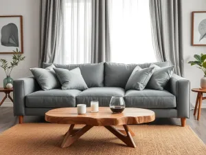 Szary salon: jakie zasłony wybrać, aby stworzyć idealny klimat?