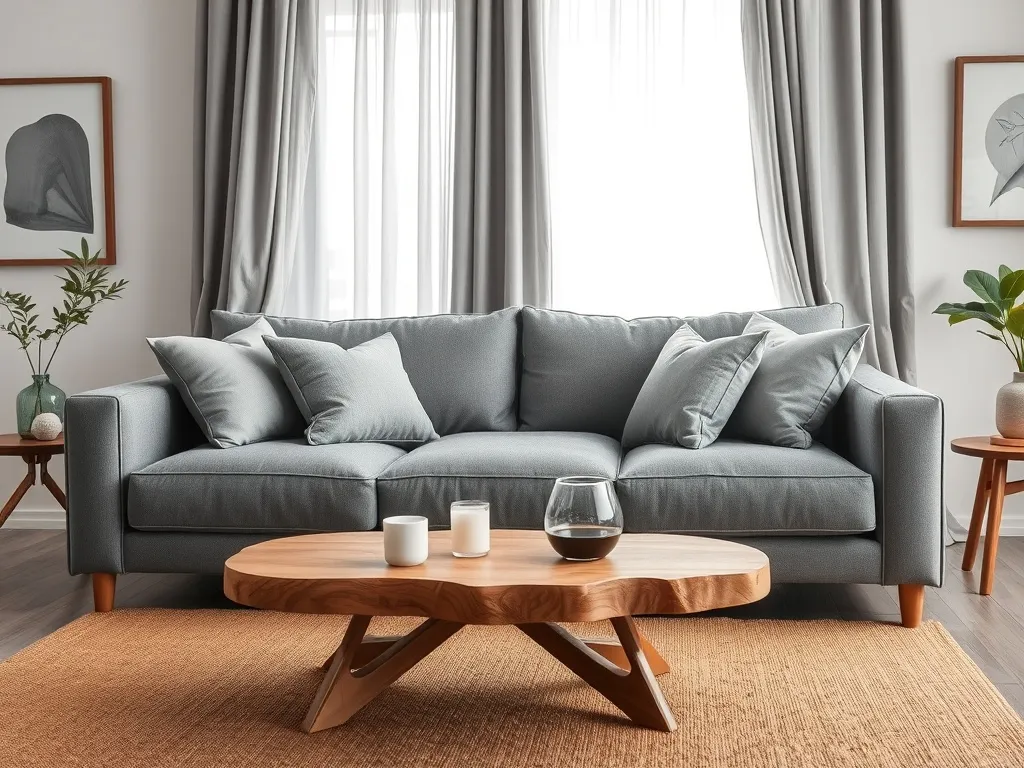 Szary salon: jakie zasłony wybrać, aby stworzyć idealny klimat?