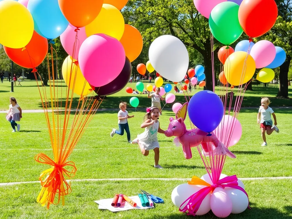 Zabawy z balonami dla dzieci – pomysły na kreatywną zabawę