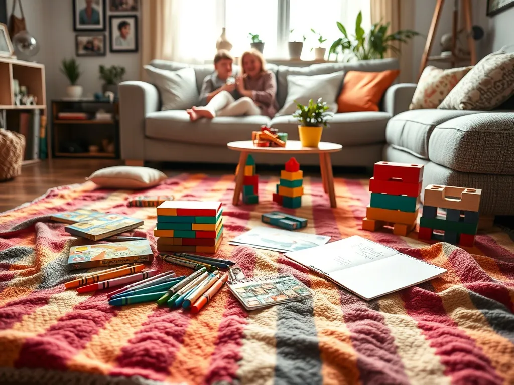 Zabawy z wnukami w domu – pomysły na wspólne spędzanie czasu