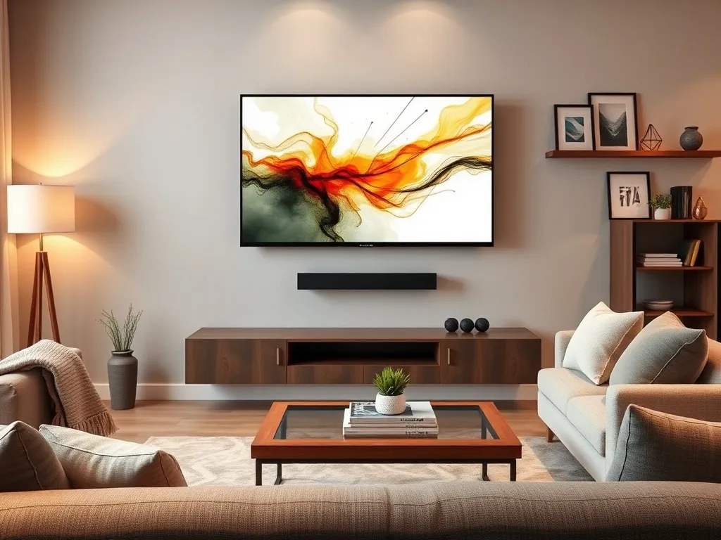 Na jakiej wysokości telewizor w salonie powinien być zawieszony?