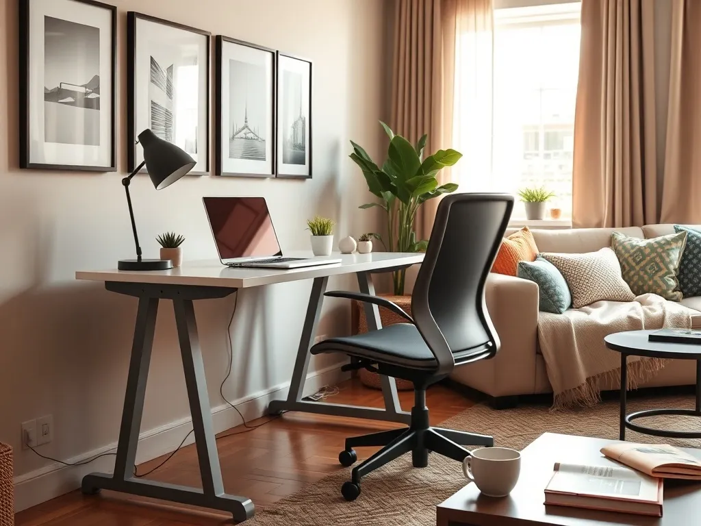 Jak wydzielić biuro w salonie? Praktyczne porady i inspiracje