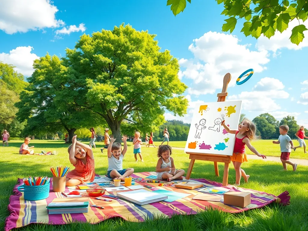 Kreatywne zabawy dla dzieci – pomysły na rozwój i radość